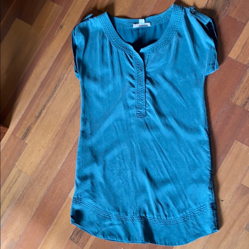 Dark green dress